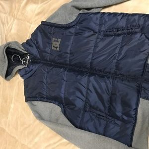 Hoodie Vest Combo Jacket DC